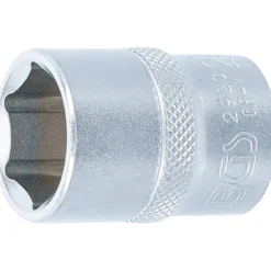 BGS Steckschlüssel-Einsatz Sechskant Antrieb Innenvierkant 12,5 mm (1/2") SW 20 mm - 2920