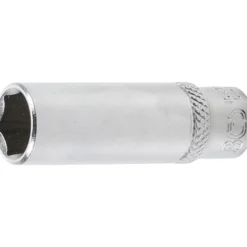 BGS Steckschlüssel-Einsatz Sechskant tief Antrieb Innenvierkant 6,3 mm (1/4") SW 7/16" - 10673