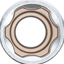BGS Steckschlüssel-Einsatz Super Lock tief Antrieb Innenvierkant 12,5 mm (1/2") SW 18 mm - 2948