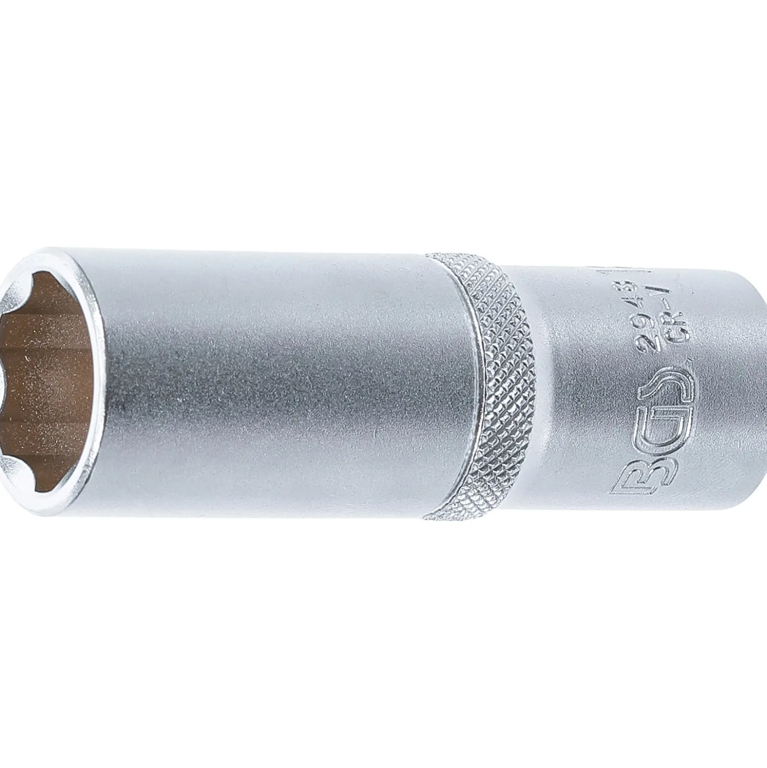 BGS Steckschlüssel-Einsatz Super Lock tief Antrieb Innenvierkant 12,5 mm (1/2") SW 18 mm - 2948