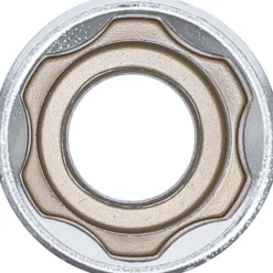 BGS Steckschlüssel-Einsatz Super Lock tief Antrieb Innenvierkant 12,5 mm (1/2") SW 19 mm - 2949