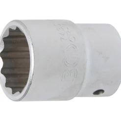 BGS Steckschlüssel-Einsatz Zwölfkant Antrieb Innenvierkant 20 mm (3/4") SW 30 mm - 7430