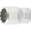 BGS Steckschlüssel-Einsatz Zwölfkant Antrieb Innenvierkant 6,3 mm (1/4") SW 7/16" - 10878