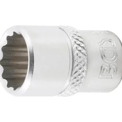 BGS Steckschlüssel-Einsatz Zwölfkant Antrieb Innenvierkant 6,3 mm (1/4") SW 7/16" - 10878