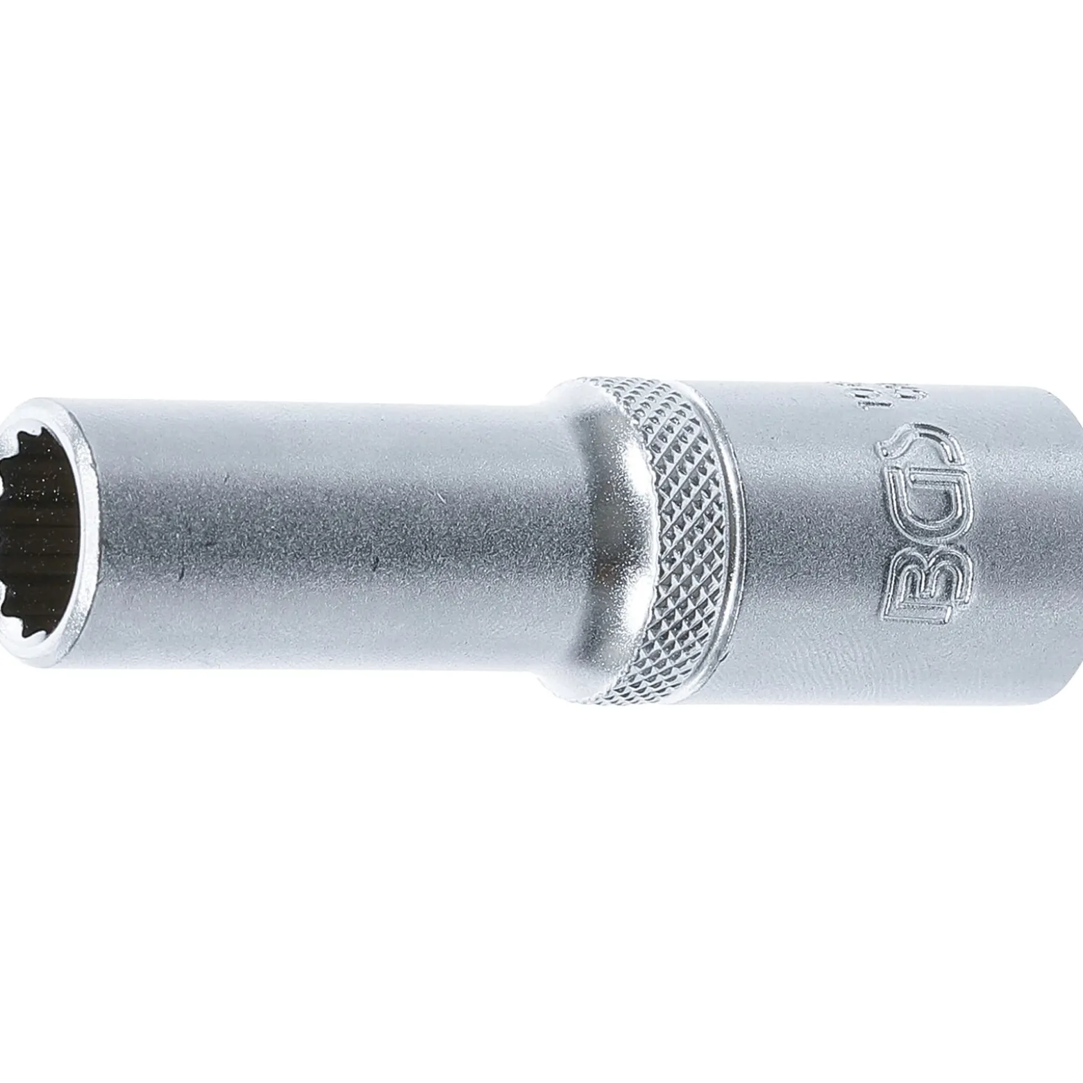 BGS Steckschlüssel-Einsatz Zwölfkant tief Antrieb Innenvierkant 12,5 mm (1/2") SW 12 mm - 10662