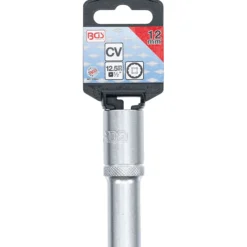 BGS Steckschlüssel-Einsatz Zwölfkant tief Antrieb Innenvierkant 12,5 mm (1/2