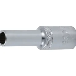 BGS Steckschlüssel-Einsatz Zwölfkant tief Antrieb Innenvierkant 12,5 mm (1/2") SW 10 mm - 10680