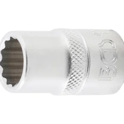 BGS Steckschlüssel-Einsatz Zwölfkant Antrieb Innenvierkant 12,5 mm (1/2") SW 14 mm - 10634