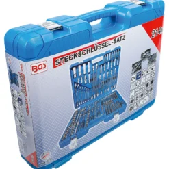 BGS Steckschlüssel-Satz Sechskant Antrieb 6,3 mm (1/4") / 10 mm (3/8") / 12,5 mm (1/2") 214tlg. - 2259