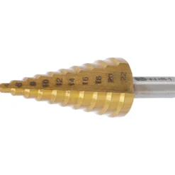 BGS Stufenbohrer titannitriert Ø 4 - 22 mm - 1618