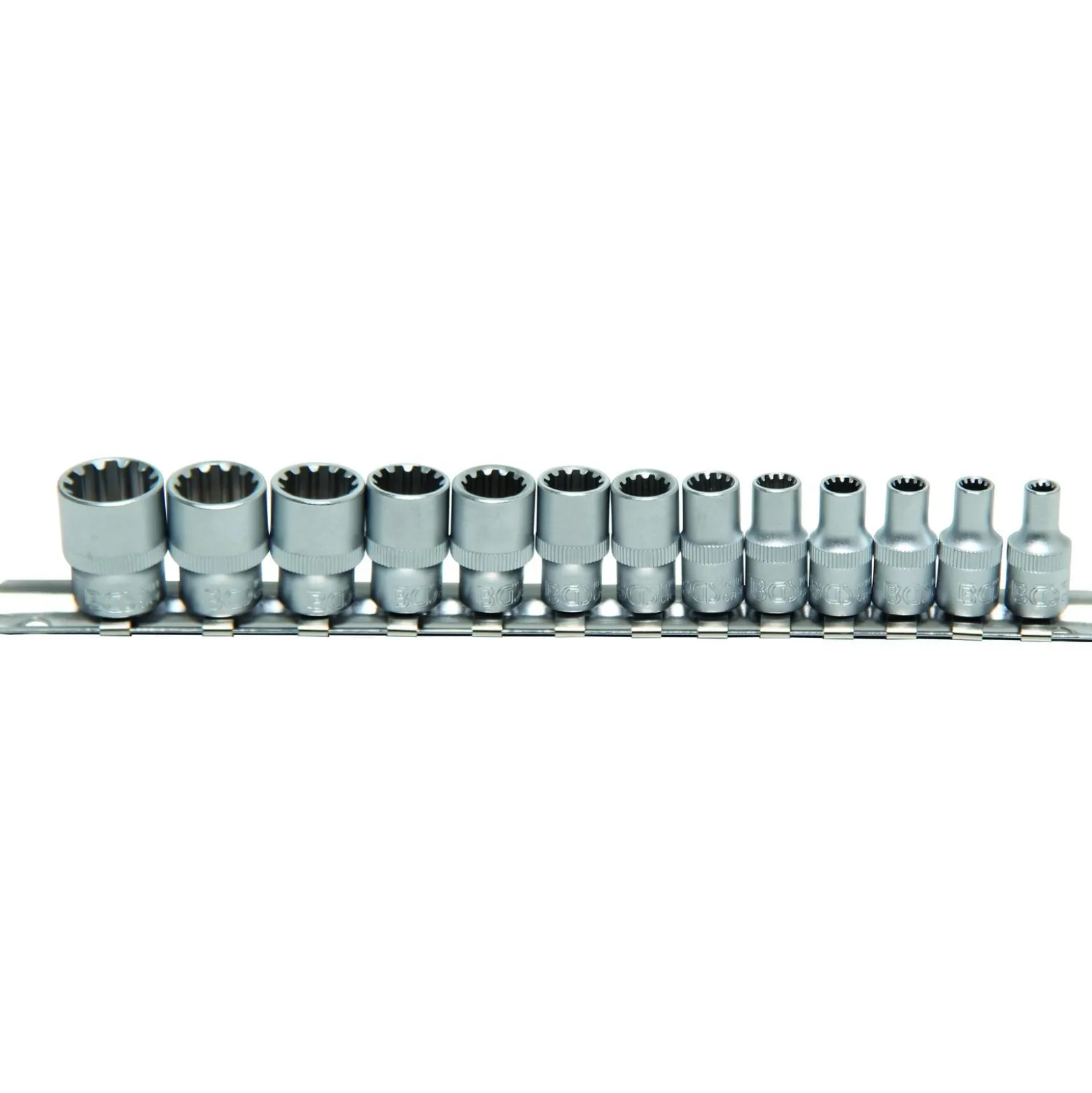 BGS 13tlg. Gear Lock Steckschlüssel-Einsätze 6,3 mm (1/4") - 2150
