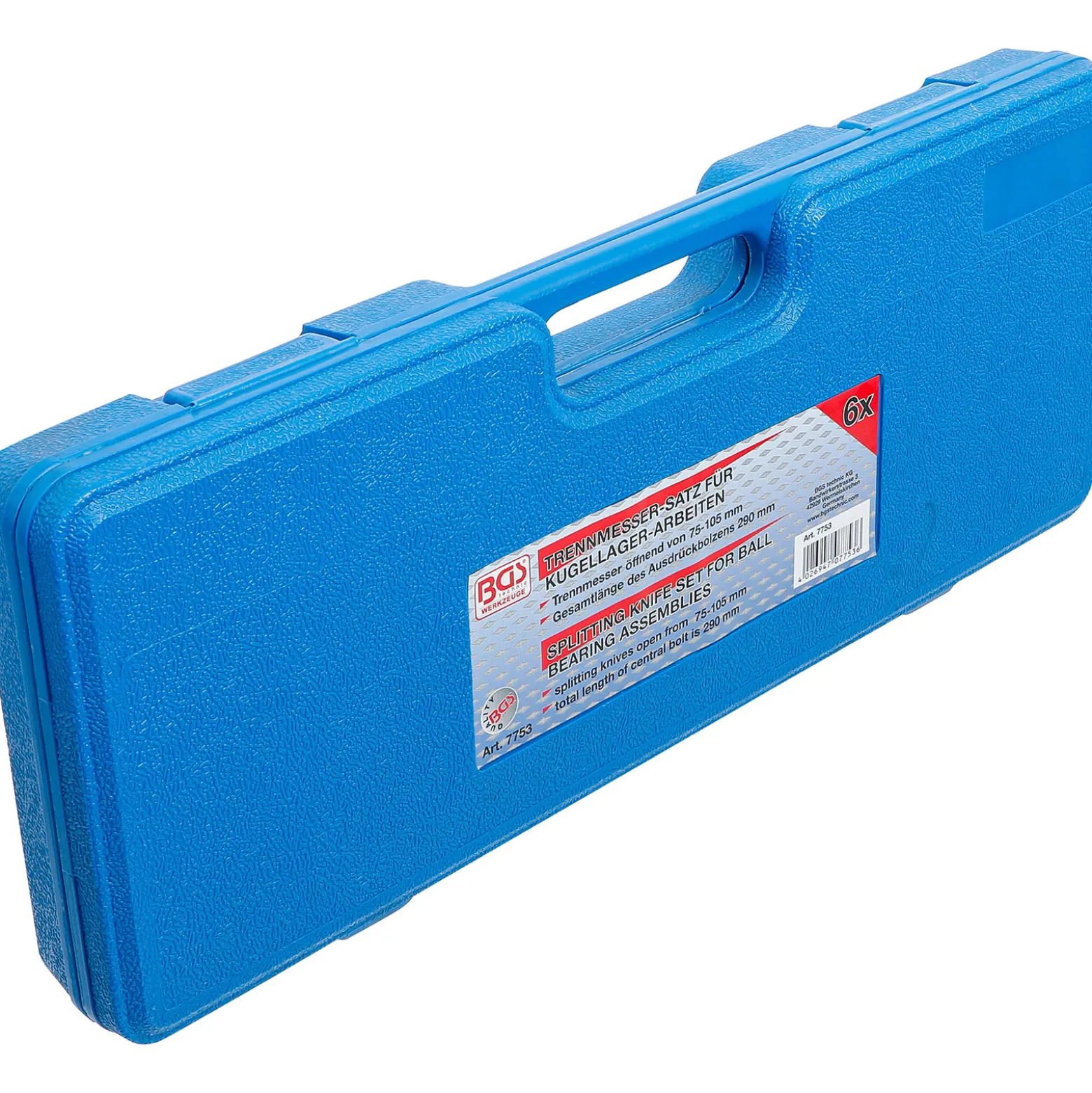 BGS Trennmesser-Satz für Kugellager-Arbeiten 6tlg. - 7753