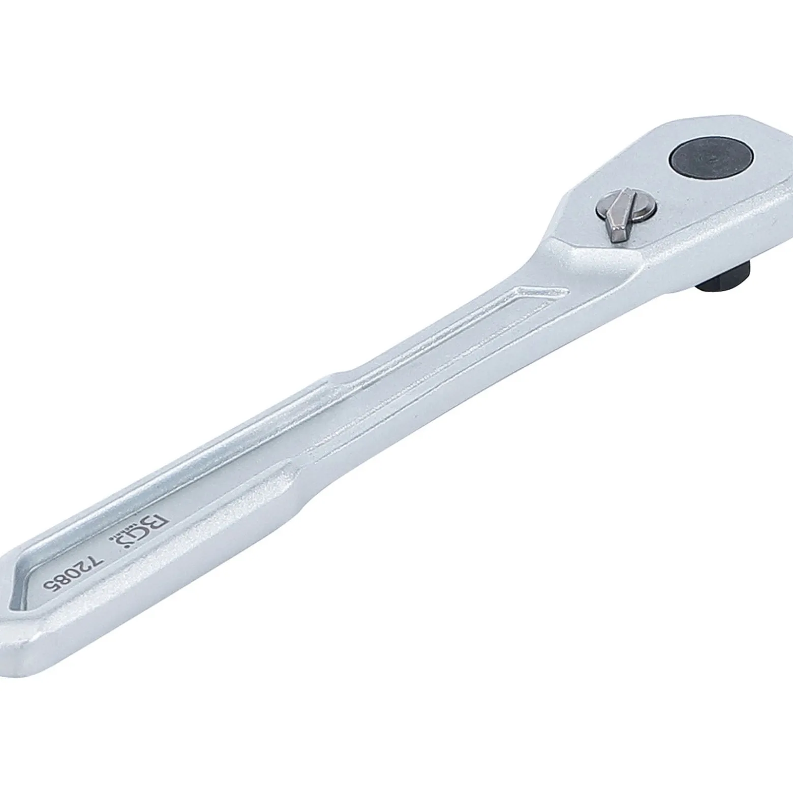 BGS Umschaltknarre extra flach feinverzahnt Abtrieb Außenvierkant 6,3 mm (1/4")- 72085