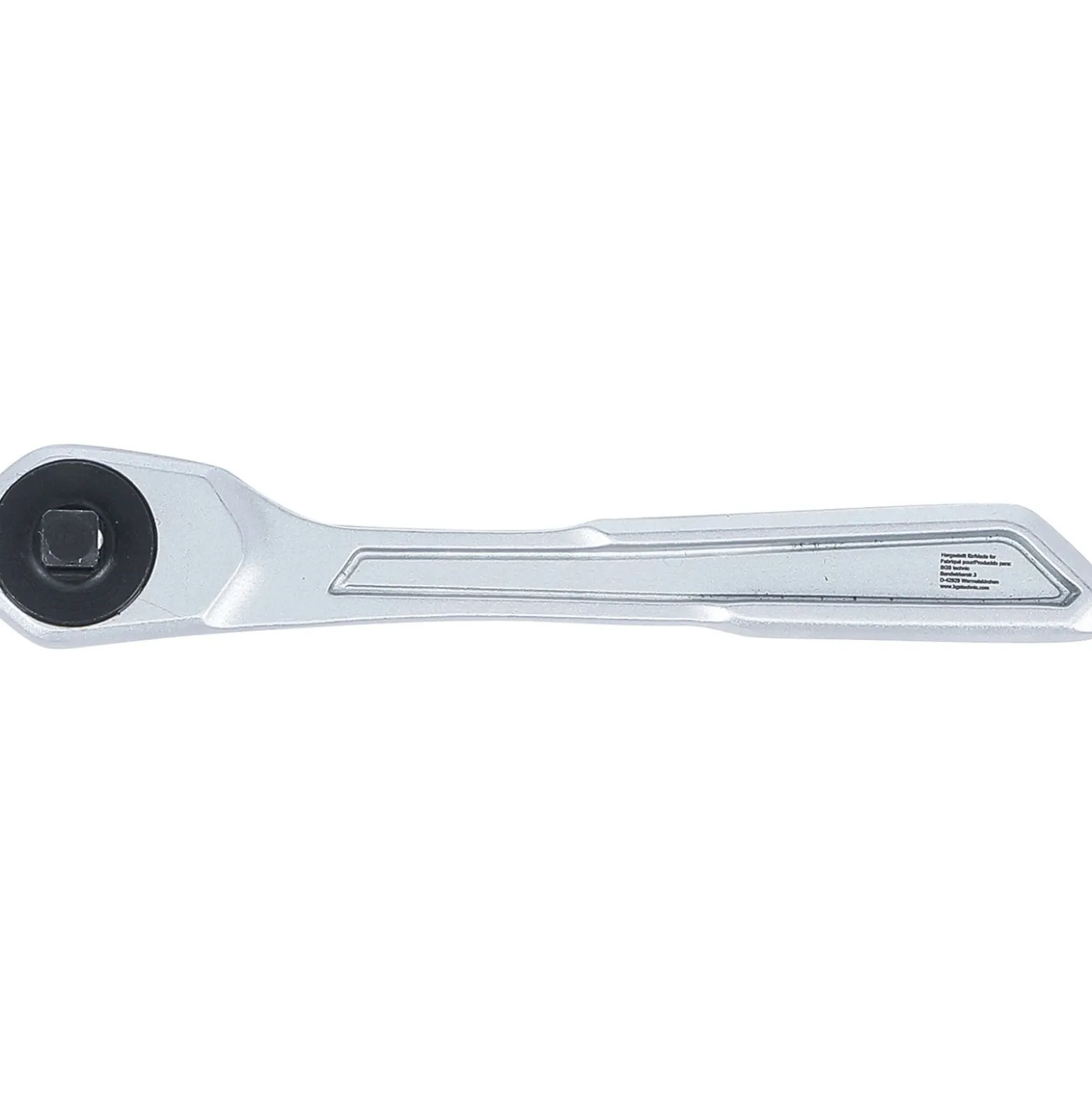 BGS Umschaltknarre extra flach feinverzahnt Abtrieb Außenvierkant 6,3 mm (1/4")- 72085