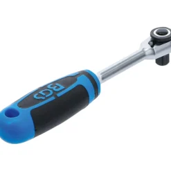 BGS Umschaltknarre feinverzahnt Abtrieb Außenvierkant 6,3 mm (1/4") - 610