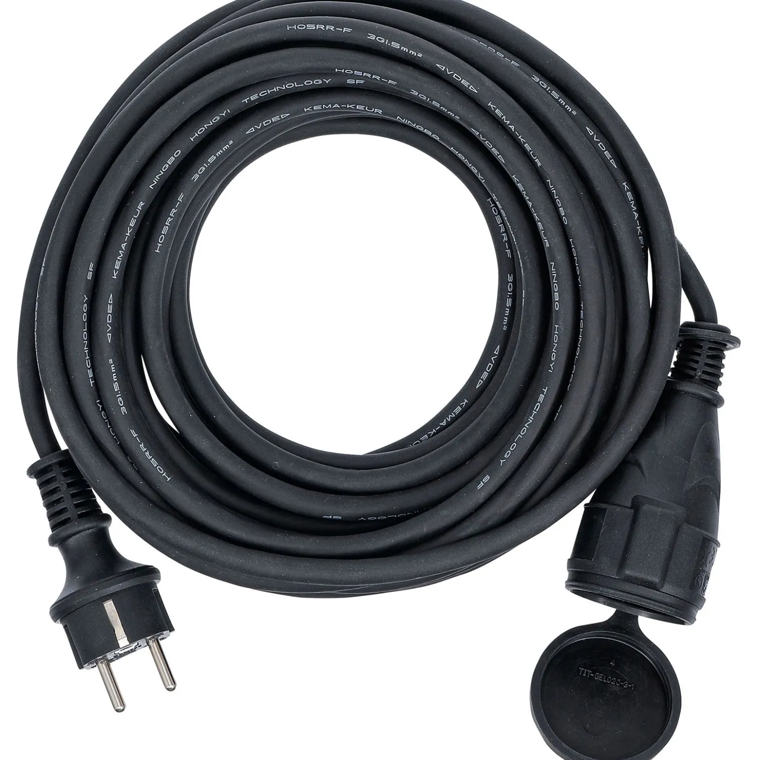 BGS Verlängerungskabel 10 m 3 x 1,5 mm² IP 44 - 3364