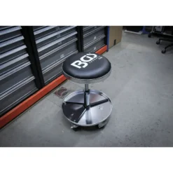 BGS Werkstatt-Arbeitssitz mit 5 Rollen Ø 360 mm - 8388