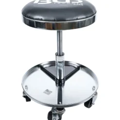 BGS Werkstatt-Arbeitssitz mit 5 Rollen Ø 360 mm - 8388