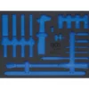 BGS Werkstattwageneinlage 3/3 leer für Art. 4035 - 4035-1