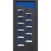 BGS Werkstattwageneinlage 1/3: Steckschlüssel-Einsätze Sechskant 6,3 mm (1/4") tief |11tlg. - 4059