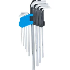 BGS Winkelschlüssel-Satz extra lang Innensechskant 1,5 - 10 mm 9tlg. - 808