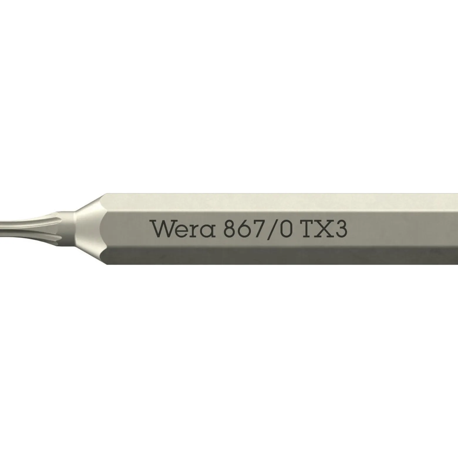 Bit 867/0 Micro TX 3 L.30mm WERA