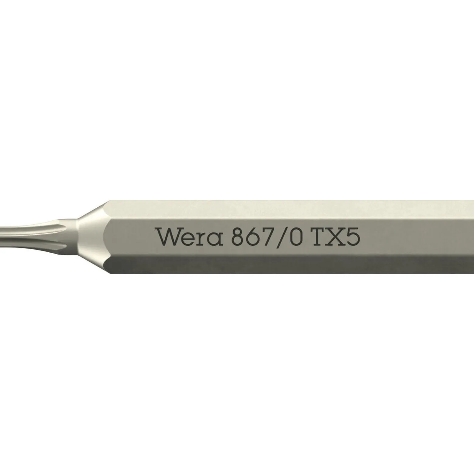 Bit 867/0 Micro TX 5 L.30mm WERA