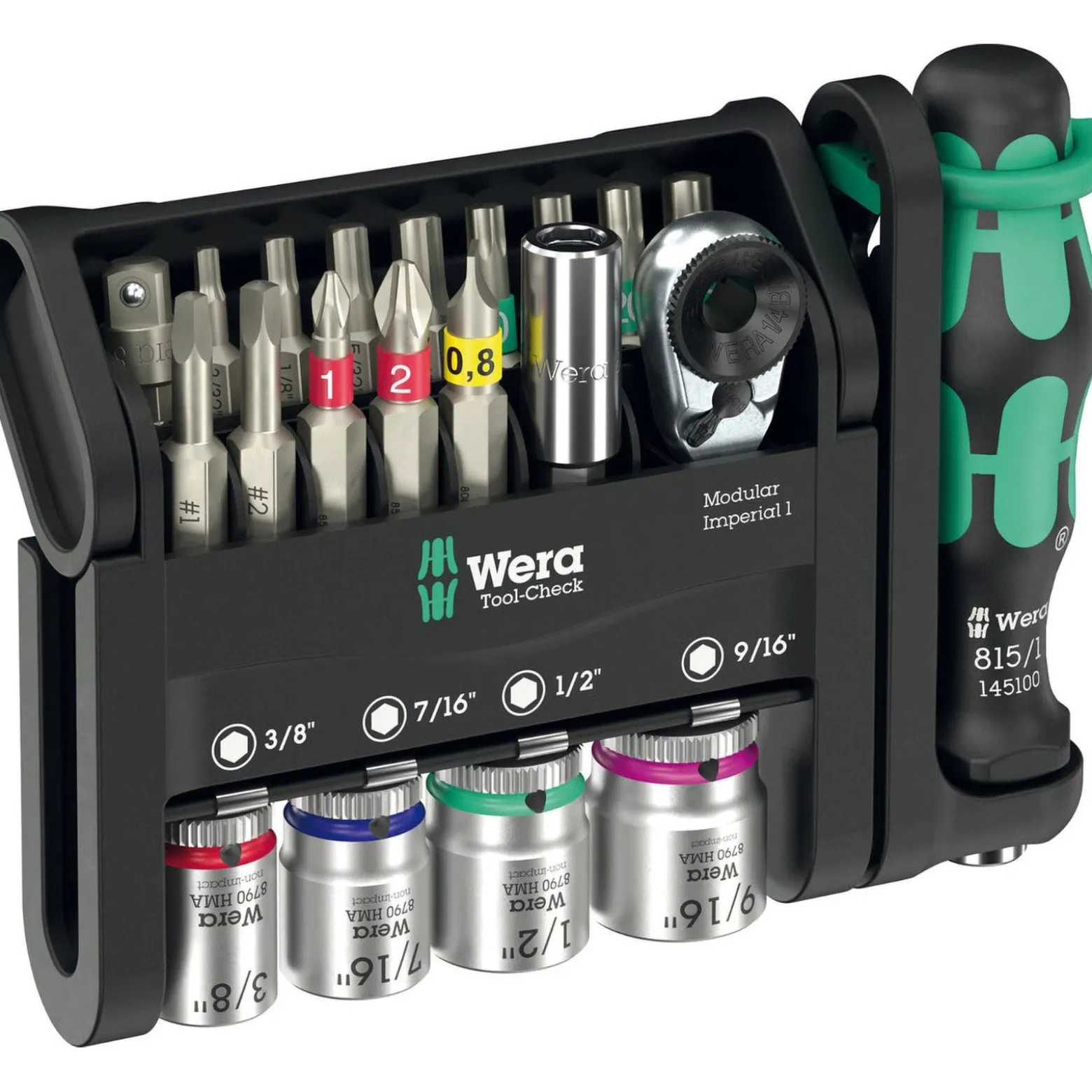 Bitsortiment Tool-Check Modular Imperial 1 21-tlg.WERA