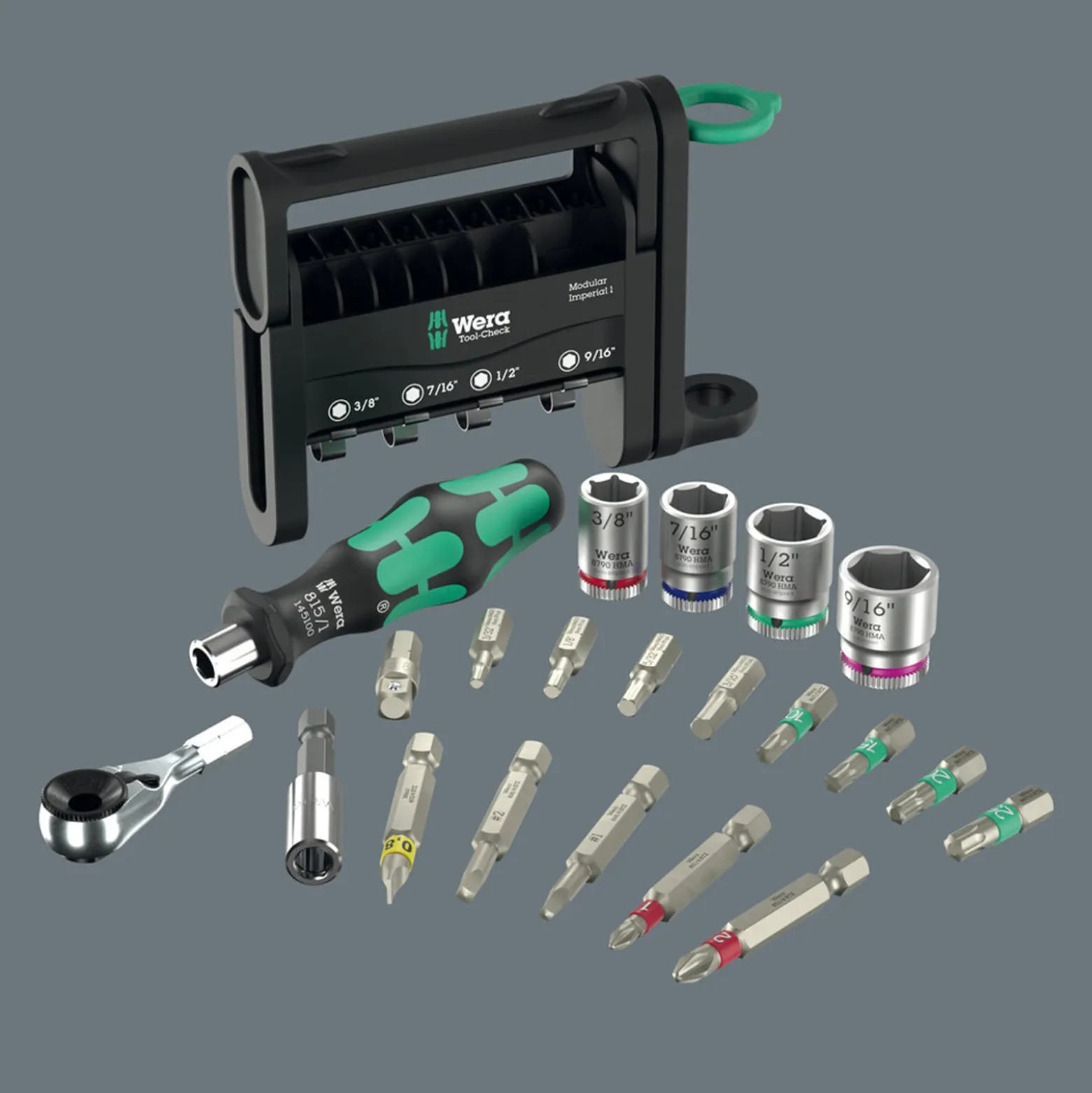 Bitsortiment Tool-Check Modular Imperial 1 21-tlg.WERA