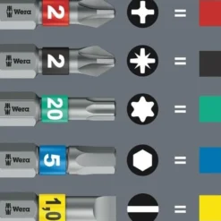 Bitsortiment Tool-Check Modular Imperial 1 21-tlg.WERA