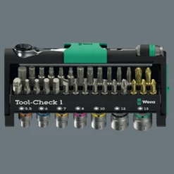 Bit-/Steckschlüsselset Tool-Check 1 38-tlg.WERA