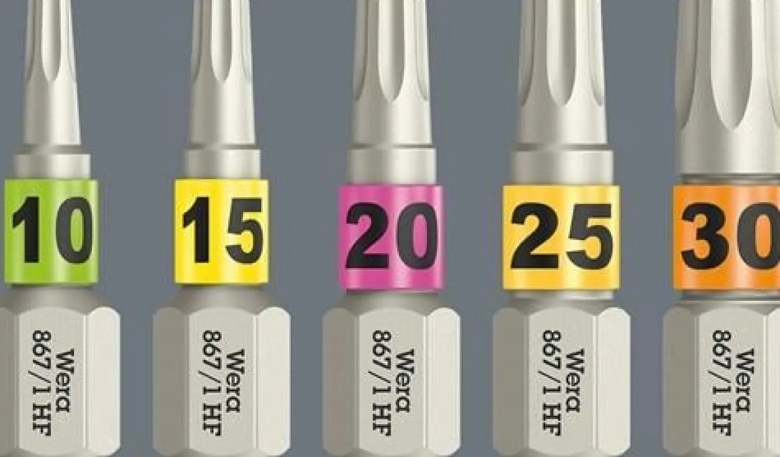Bit 867 TORX® HF 1/4 Zoll TX 8 L.50mm m.Farbleitsystem WERA