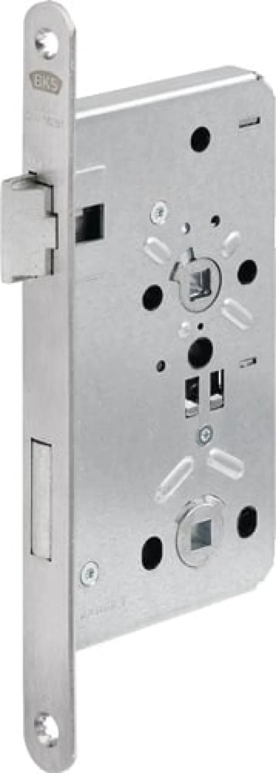 BKS Behörden-Einsteckschloss 0615 BAD 20/55/78/8mm DIN L VA rd Kl 5 - B-06150-B1-L-8