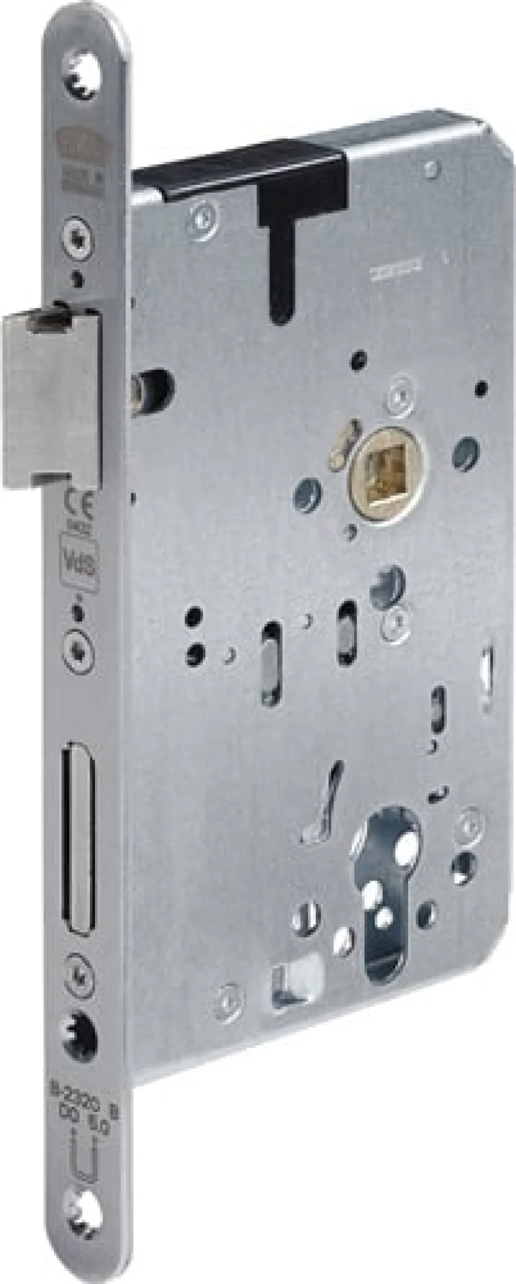 BKS Panik-Einsteckschloss 2320 Fkt.B rd 20/65/72/9mm DIN R VA - B-23200-04-R-8