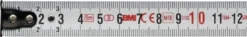 BMI Taschenrollbandmaß twoComp L.8m B.25mm mm/cm EG II ABS m.Magnet SB - 472841021M