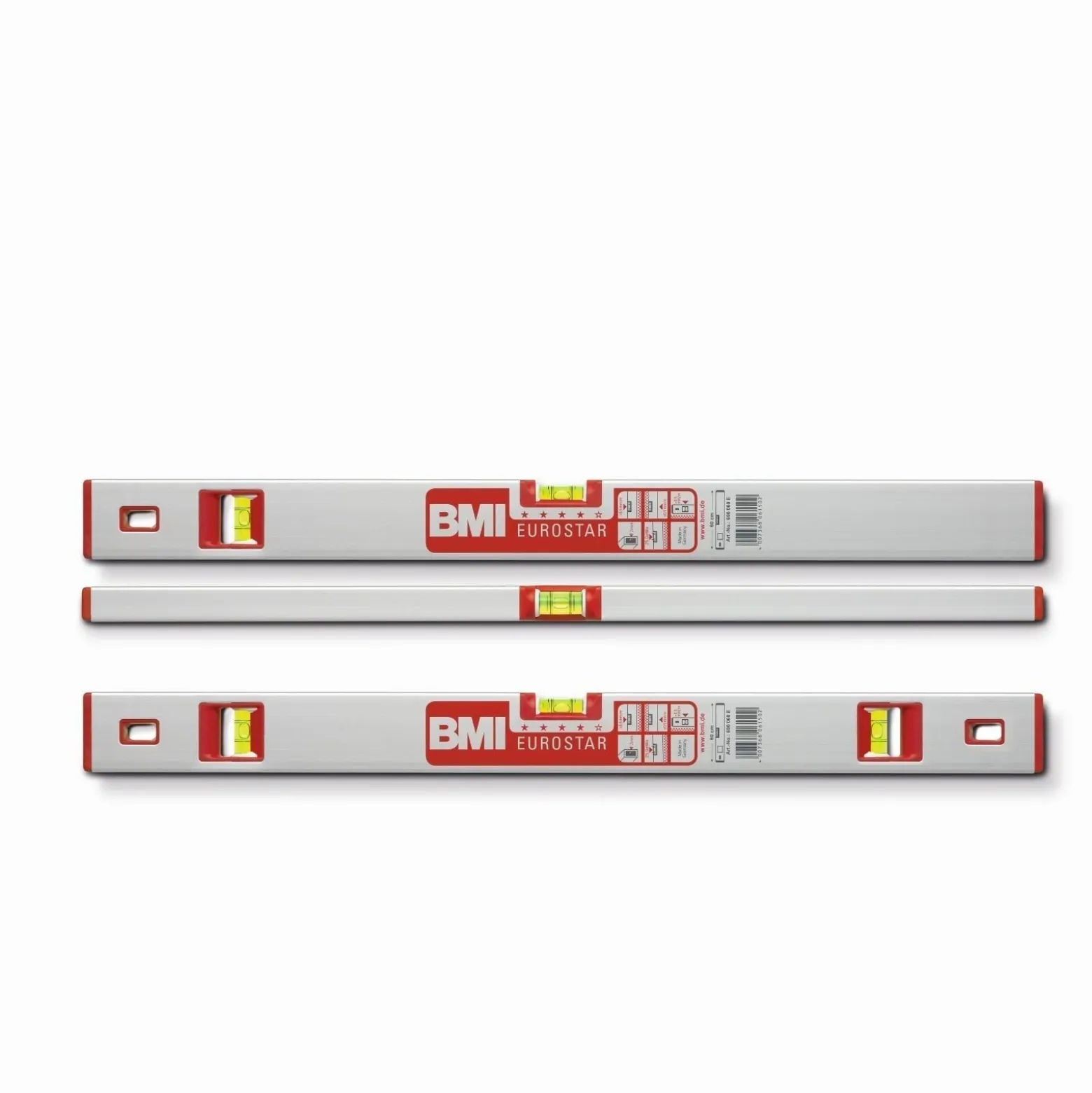 BMI Wasserwaage Eurostar Alu-WW - 50cm - 690050E