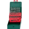 Bohrerkassette 19teilig SP HSS-G Metabo