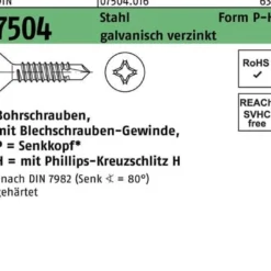 Bohrschraube DIN 7504 SEKO PH P 4,2x38-H Stahl galv.verz. 500St.