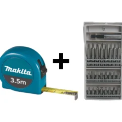 Bosch Bit-Set 25tlg. + Makita Massband 3,5 m