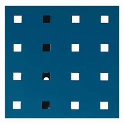bott Lochplatte 457 x 495 mm enzianblau - 14025115.11