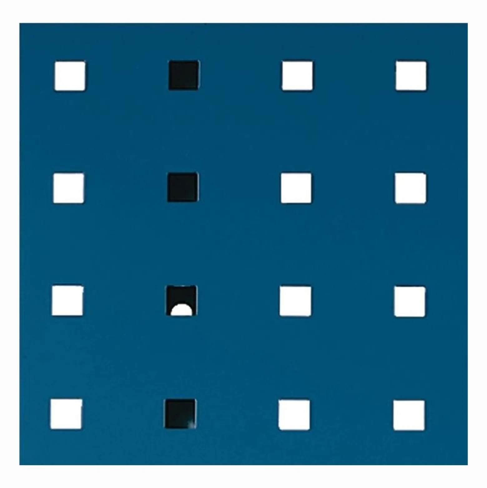 bott Lochplatte 457 x 495 mm enzianblau - 14025115.11