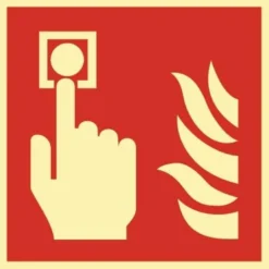 Brandschutzzeichen ASR A1.3/DIN EN ISO 7010/DIN 67510 L148xB148 mm - 4006FHL148