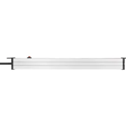 Brennenstuhl Alu-Line 19" Steckdosenleiste für Schaltschränke mit 10A Sicherungsautomat und Kaltgerätestecker IEC C14 8-fach silber/rot 2 m H05VV-F 3G1,0 - 1390007118