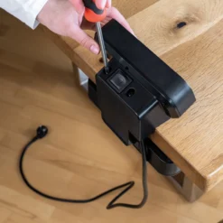 Brennenstuhl brennenstuhl®estilo Duplex Tischsteckdosenleiste, 1x USB C, 1x USB A, 10x Schutzkontakt-Steckdosen, silber/schwarz - 1153580200