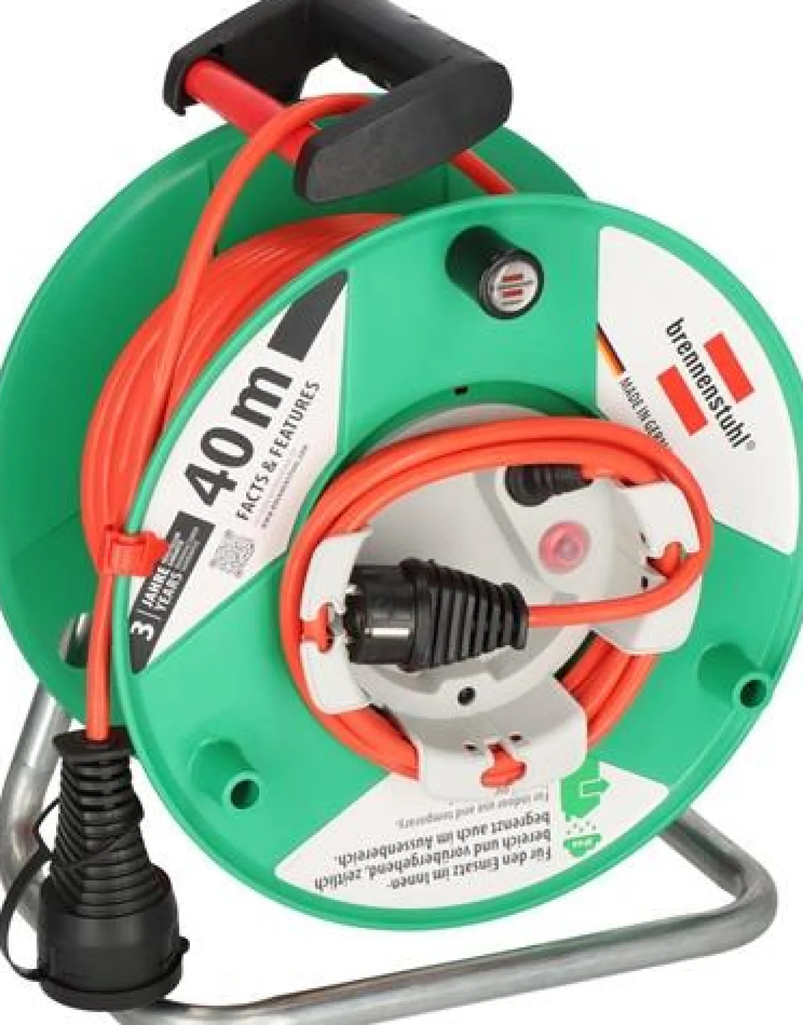 Brennenstuhl Kabeltrommel Garant-G 290 38+2m- 1098560001