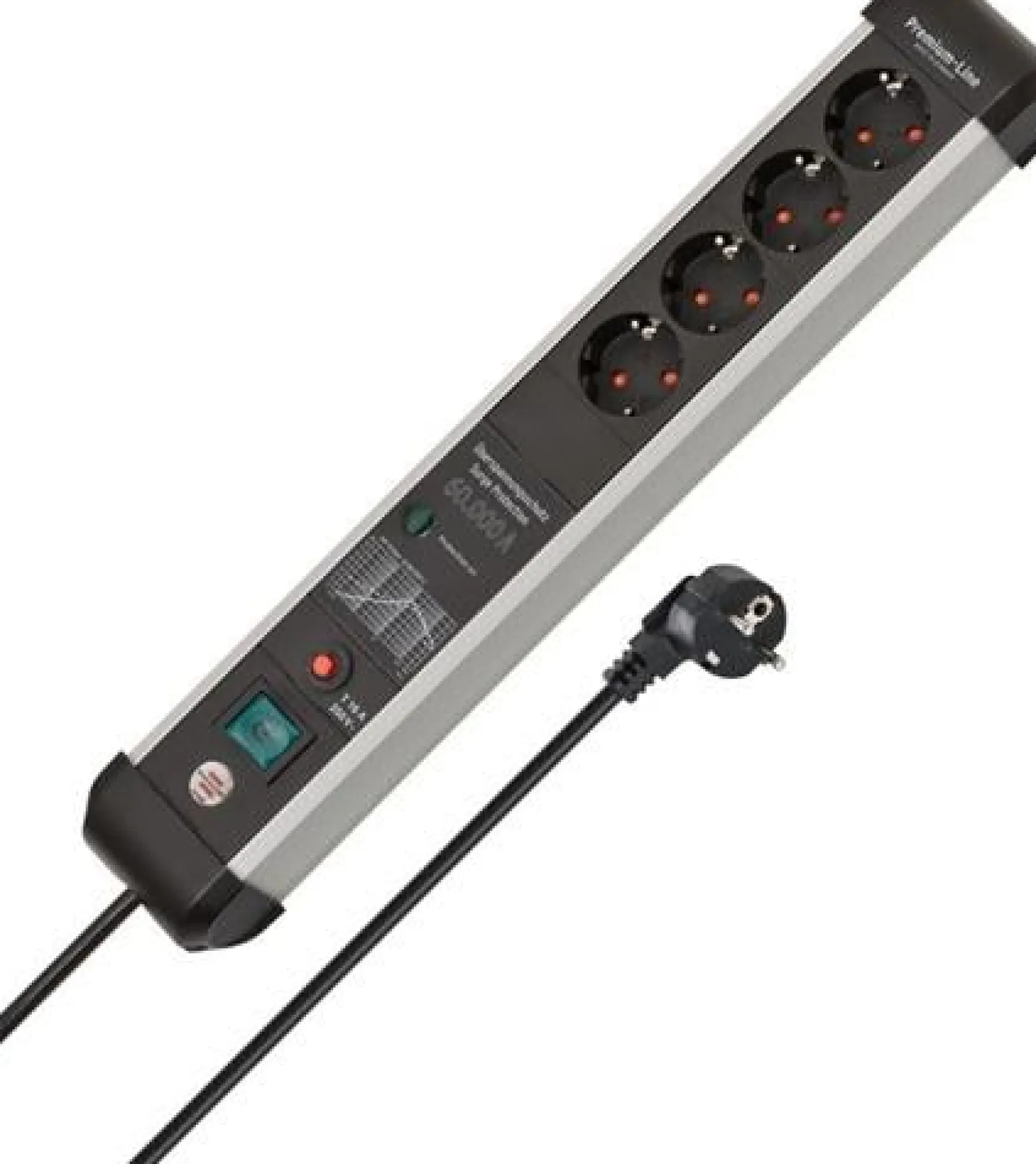 Brennenstuhl Steckdosenleiste Premium-Protect-Line 4fach - 1391010400