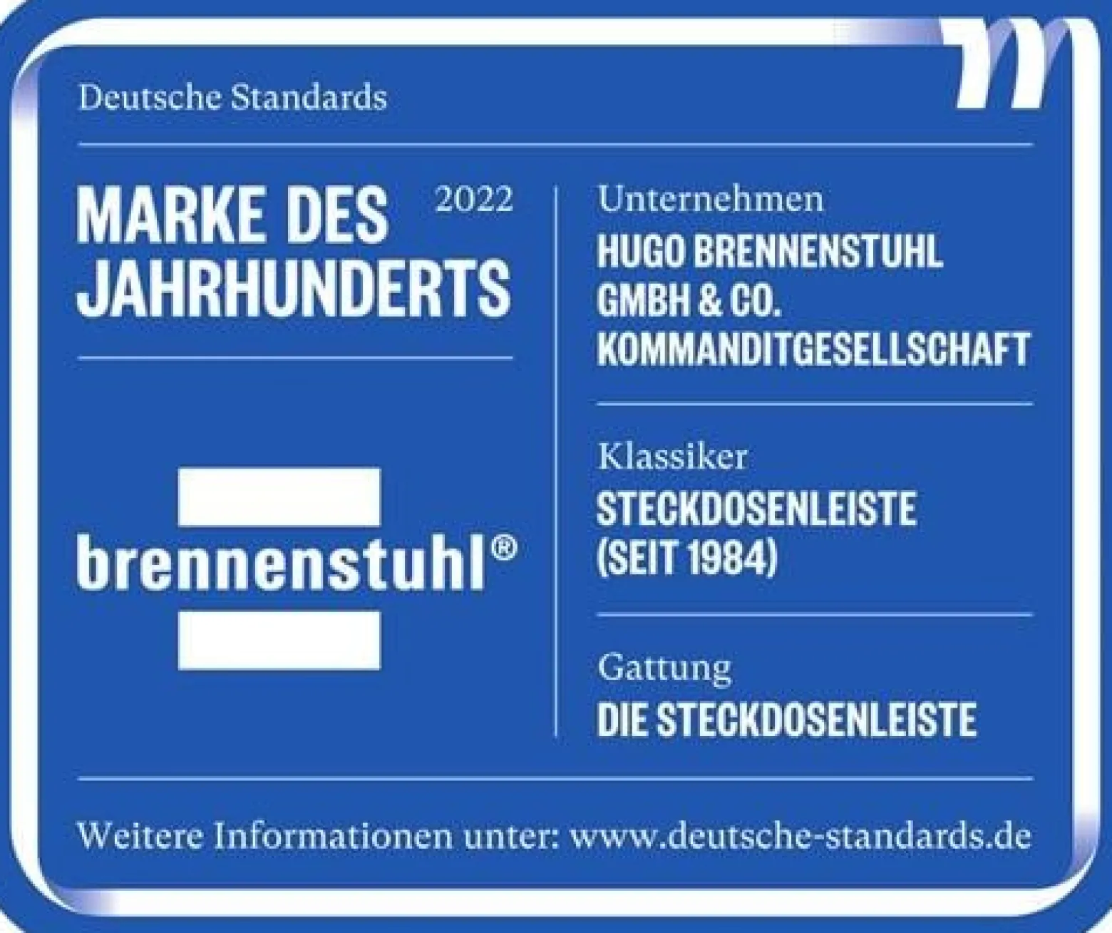 Brennenstuhl Steckdosenleiste Premium-Protect-Line 4fach - 1391010400