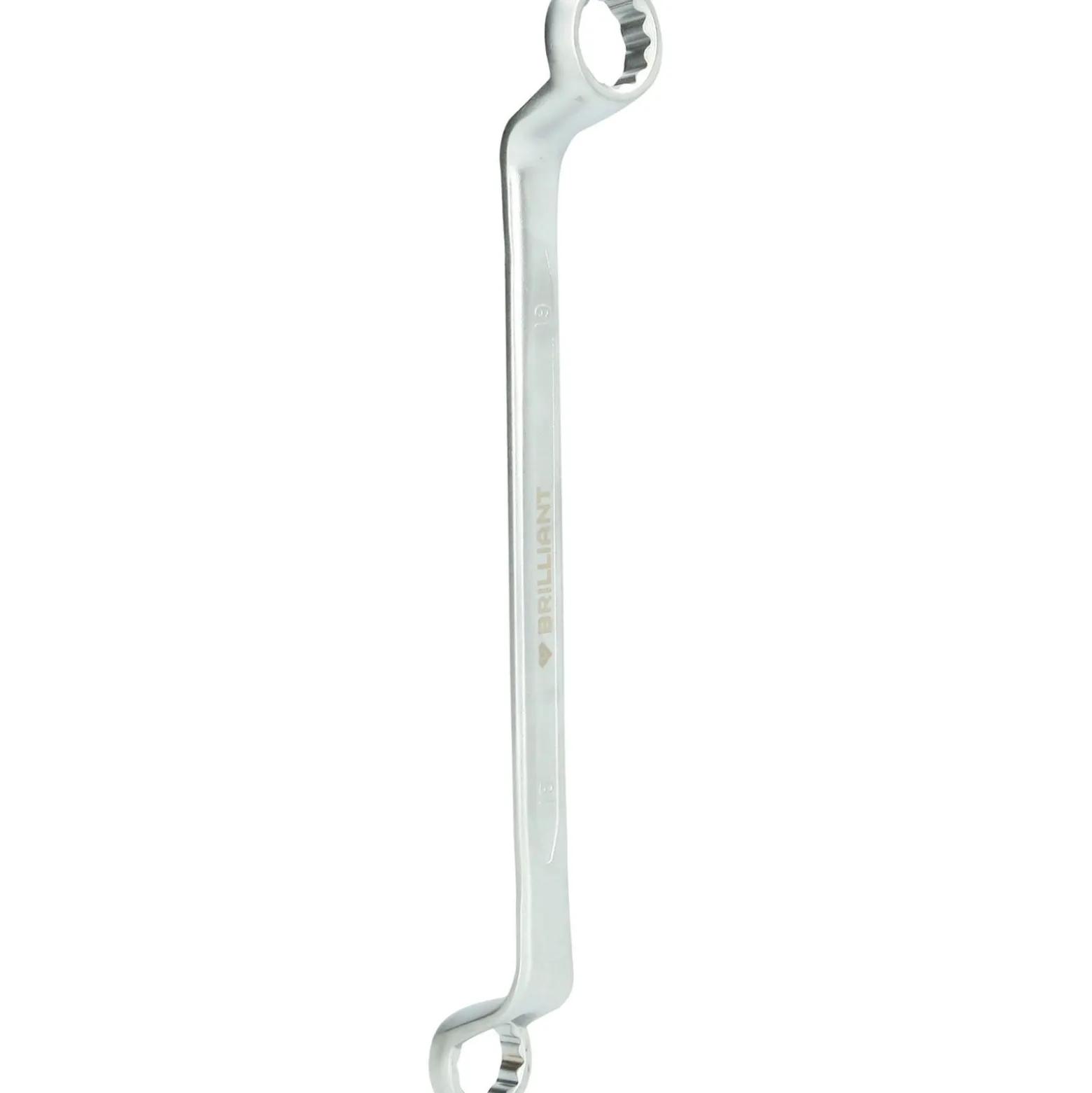 BRILLIANT TOOLS Doppel-Ringschlüssel gekröpft 18 x 19 mm - BT012906
