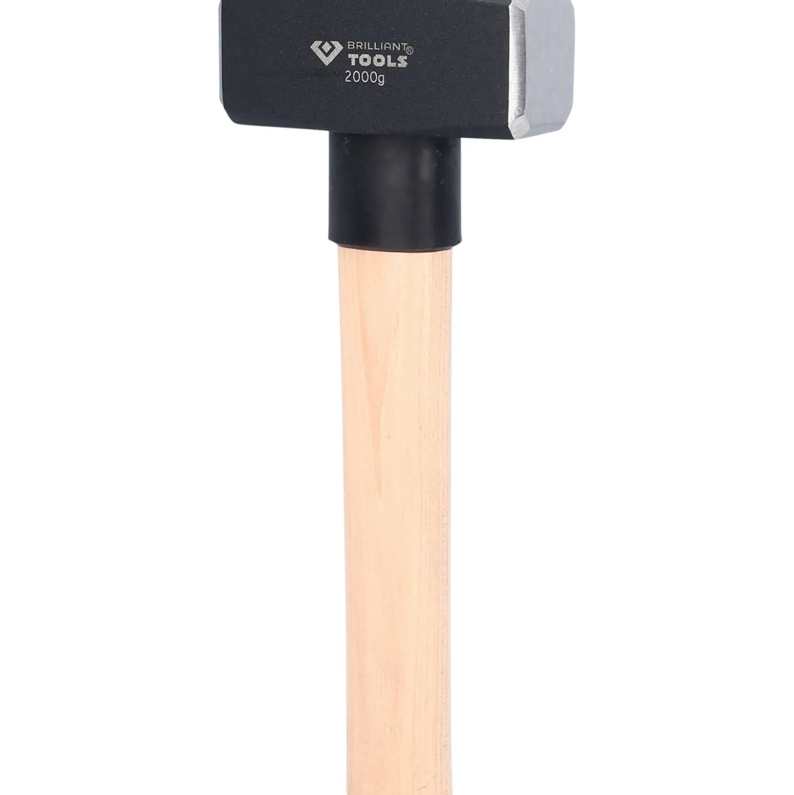 BRILLIANT TOOLS Fäustel mit Hickory-Stiel 2000 g - BT075200