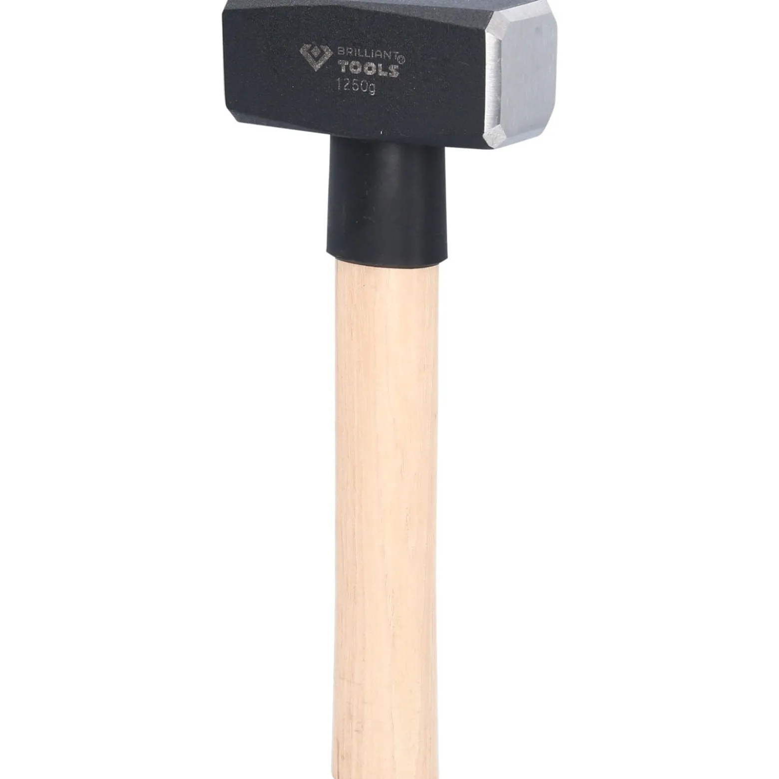 BRILLIANT TOOLS Fäustel mit Hickory-Stiel 1250 g - BT075125
